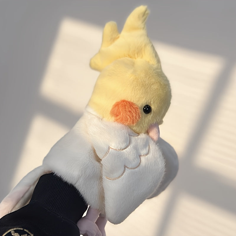 Lucy The Yellow Parakeet Puppet