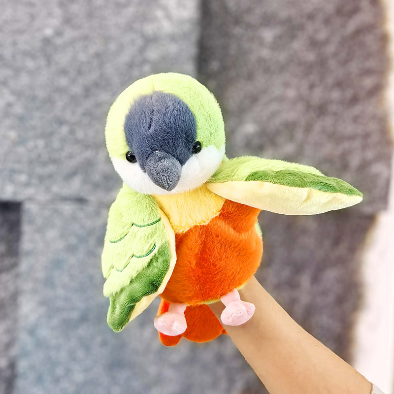 Olive The Green Cockateil Puppet