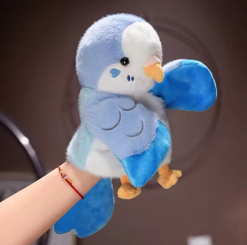 Bubble The Blue Budgie Puppet